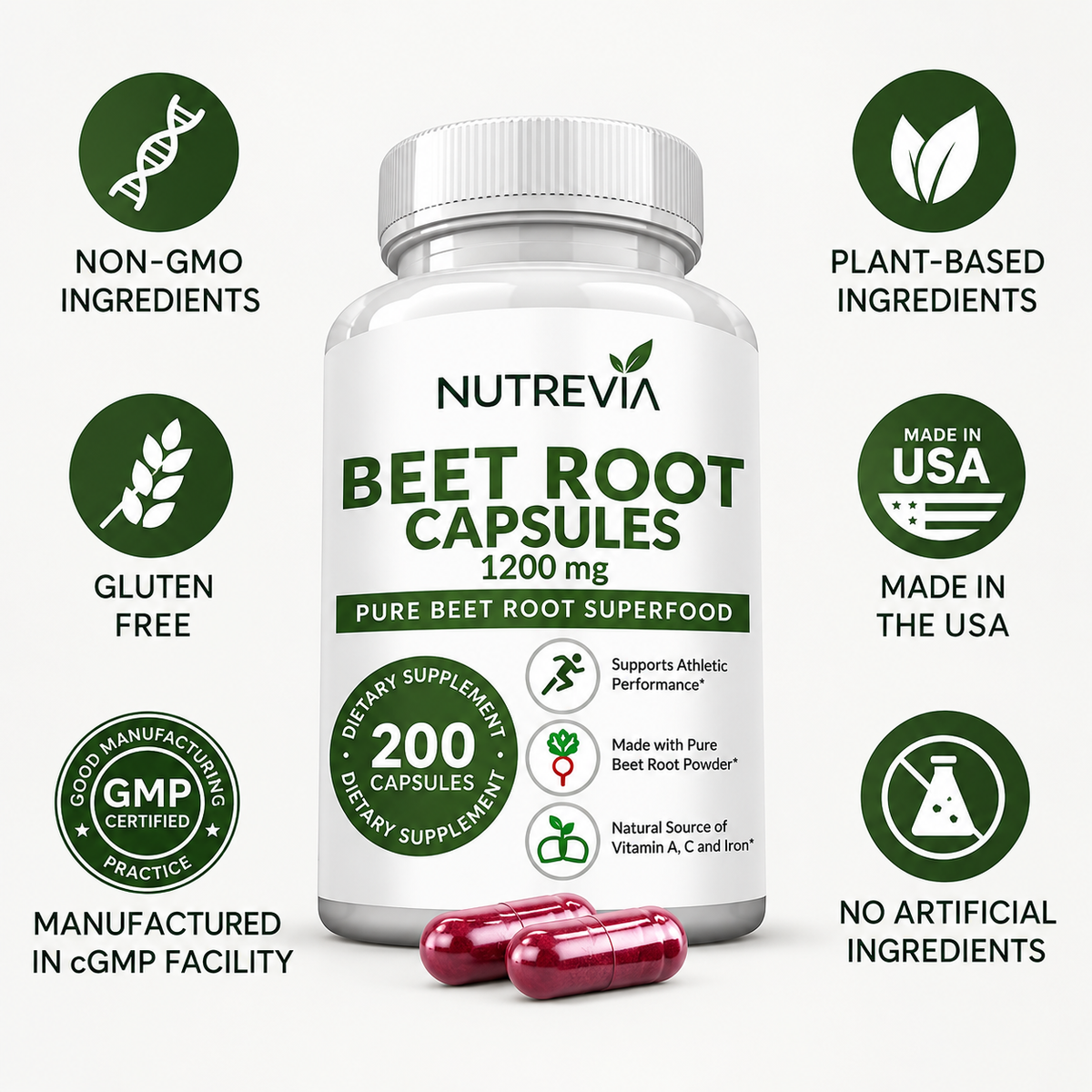 Nutrevia™ Beet root Capsules